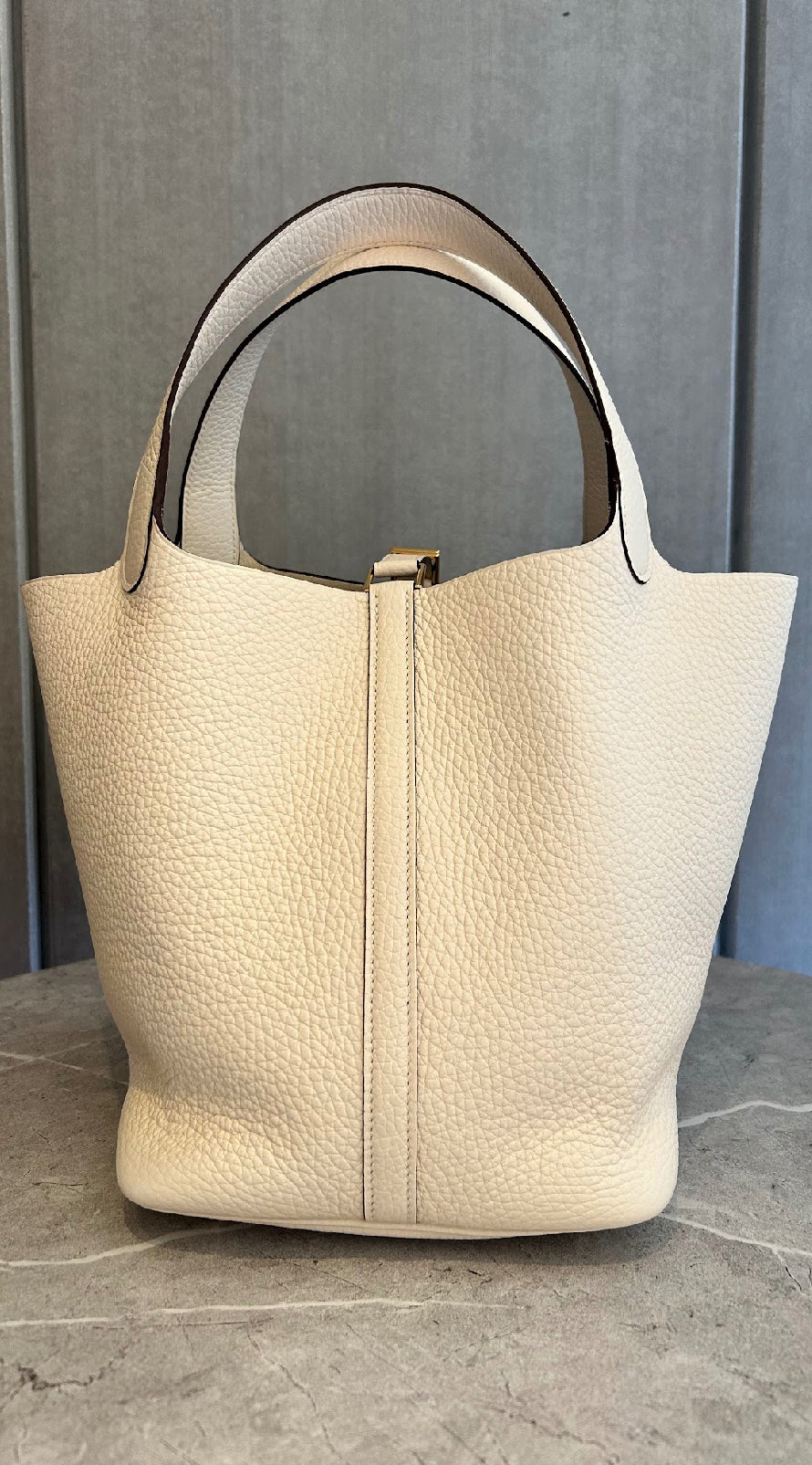 【HERMES】ピコタンロックMM/ナタ/ゴールド金具 #780