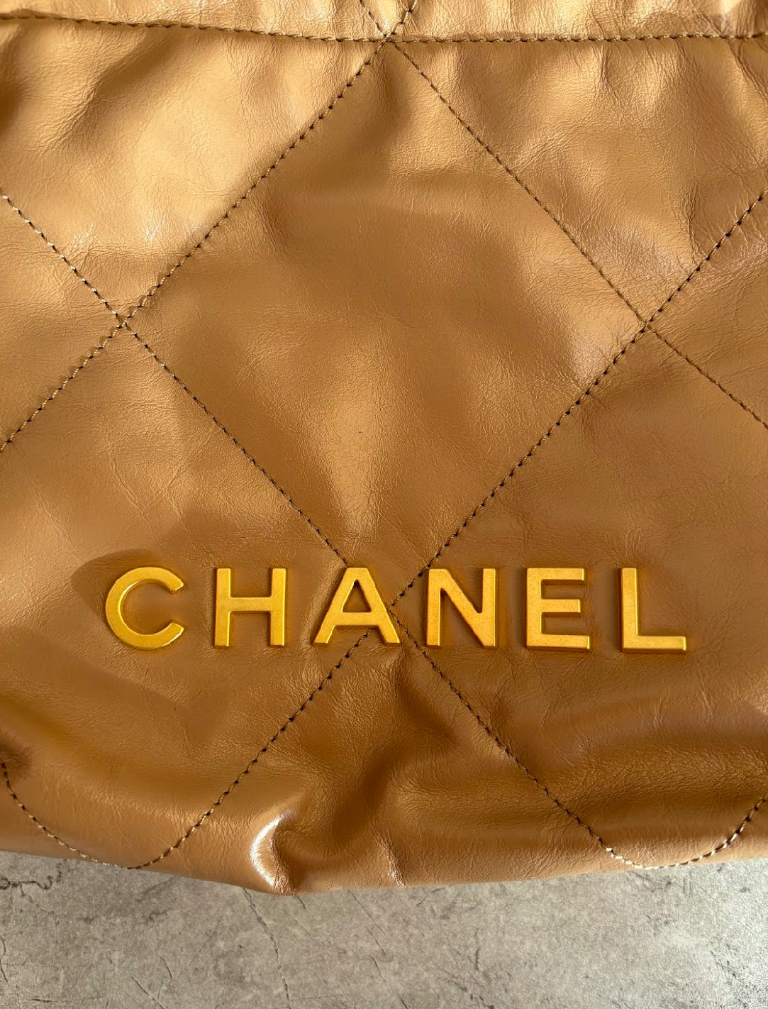 【CHANEL】CHANEL22チェーンショルダー/ベージュ #791