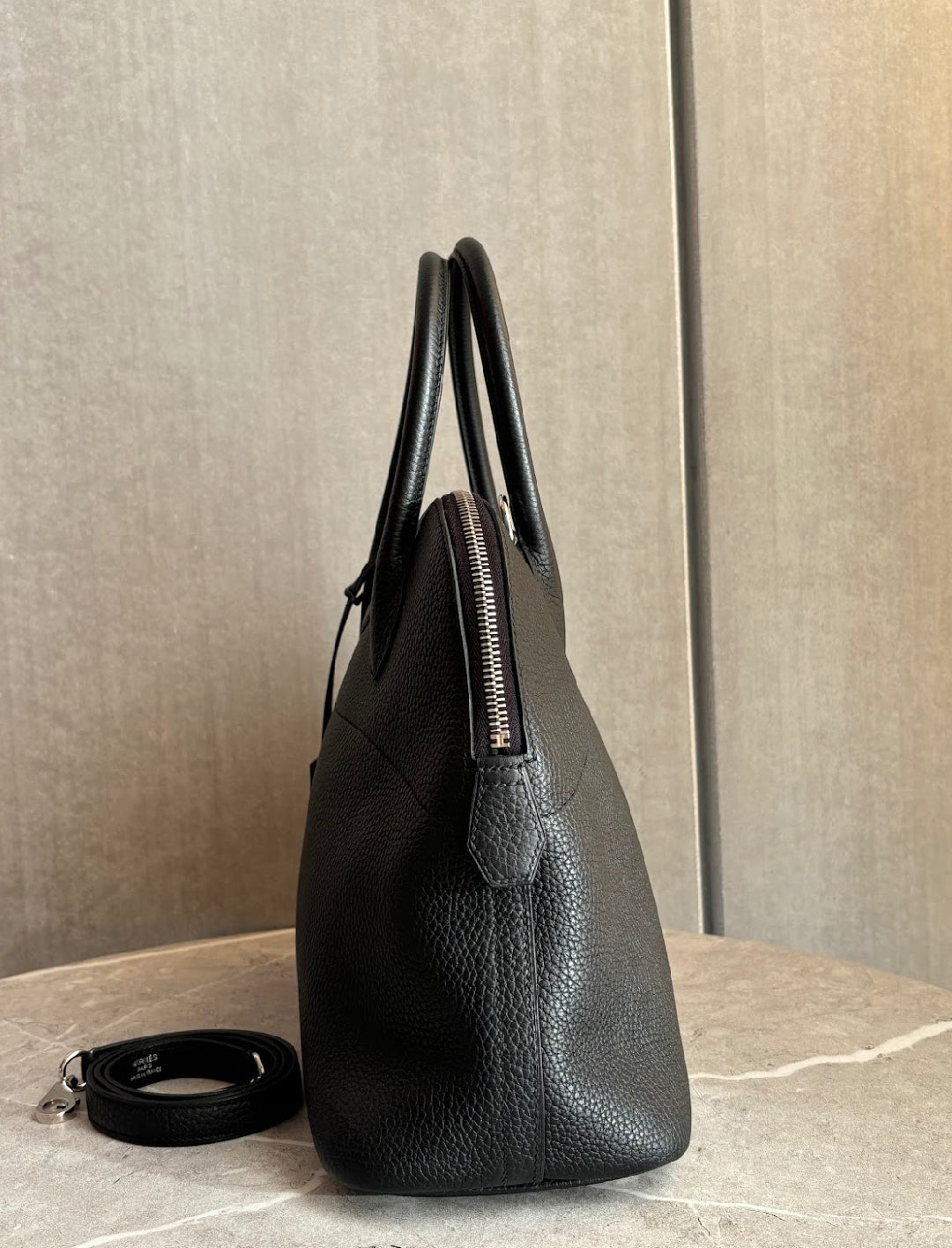 【HERMES】ボリード31/ノワール/シルバー金具 #793