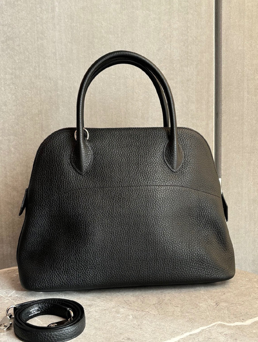 【HERMES】ボリード31/ノワール/シルバー金具 #793