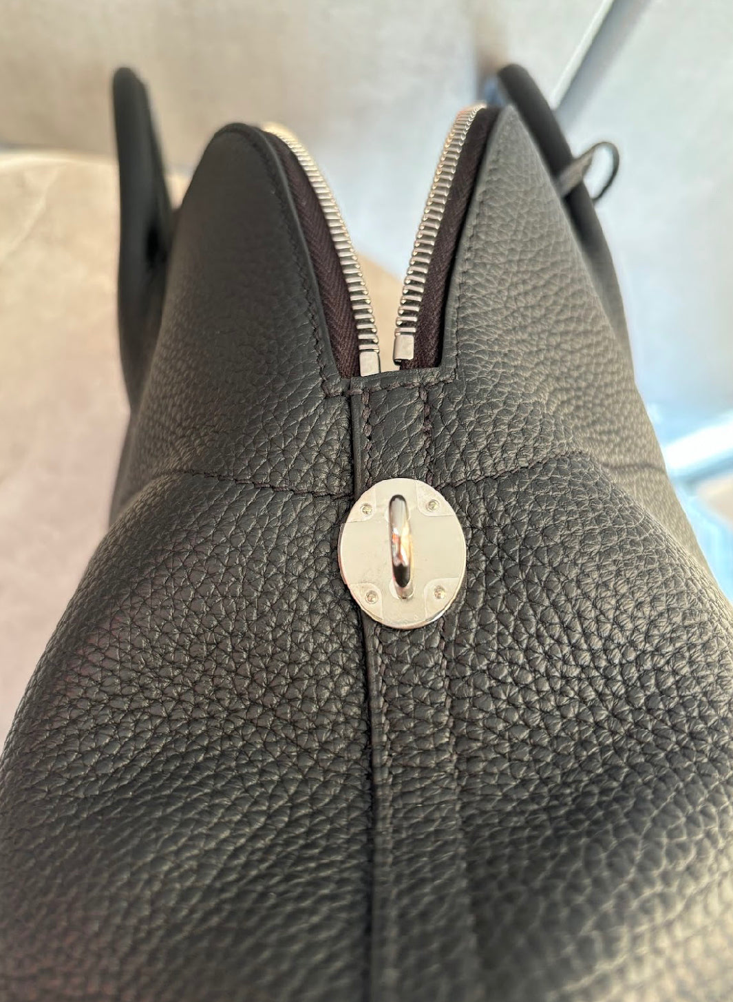 【HERMES】ボリード31/ノワール/シルバー金具 #793