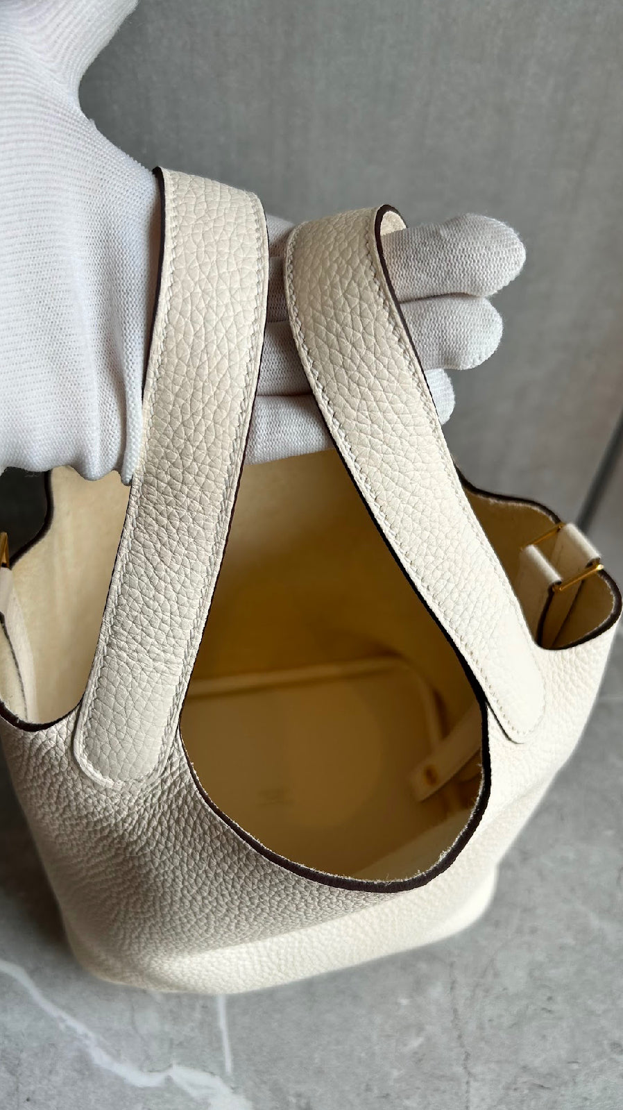 【HERMES】ピコタンロックPM/ナタ/ゴールド金具 #806 #783