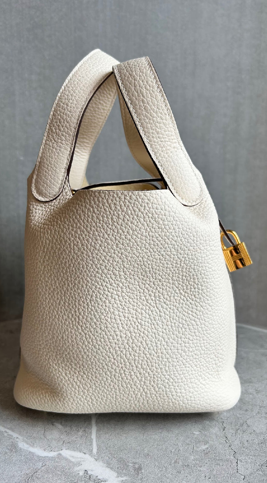 【HERMES】ピコタンロックPM/ナタ/ゴールド金具 #806 #783