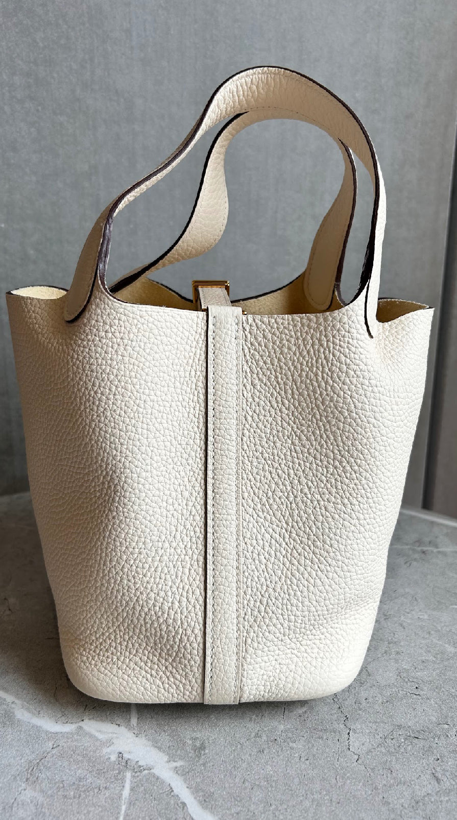 【HERMES】ピコタンロックPM/ナタ/ゴールド金具 #806 #783