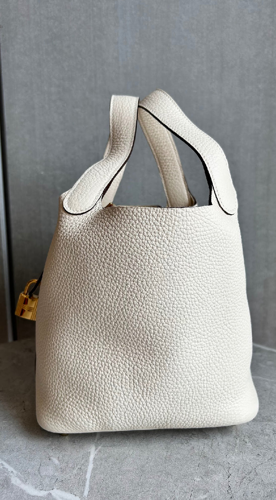【HERMES】ピコタンロックPM/ナタ/ゴールド金具 #806 #783