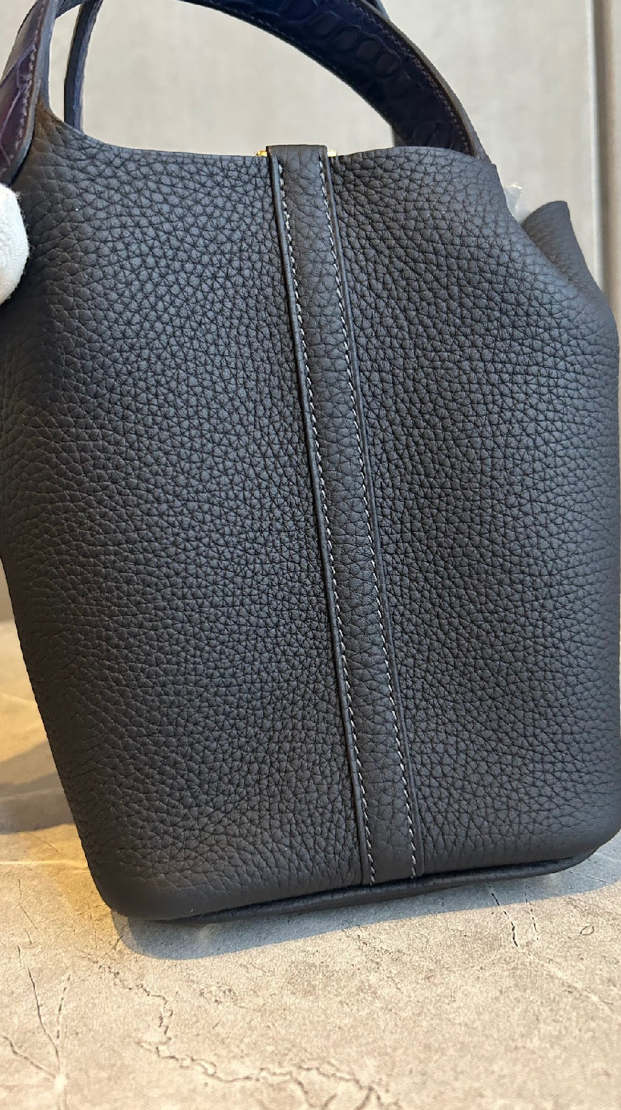 【HERMES】ピコタンロックPM/タッチ/キャバン/ゴールド金具 #748