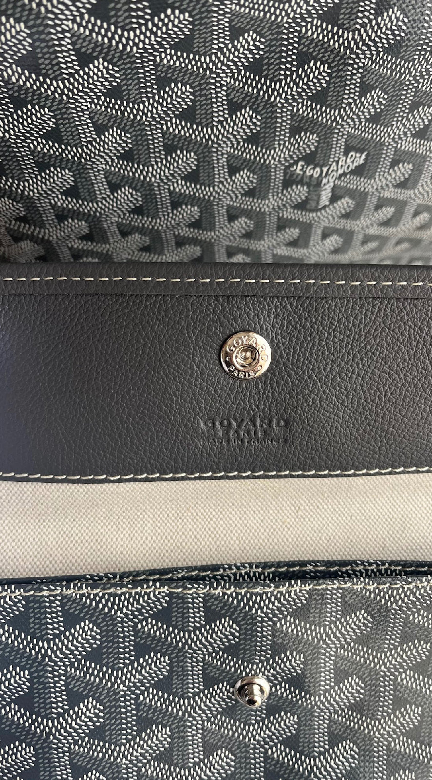 【GOYARD】サンルイ/グレー #834