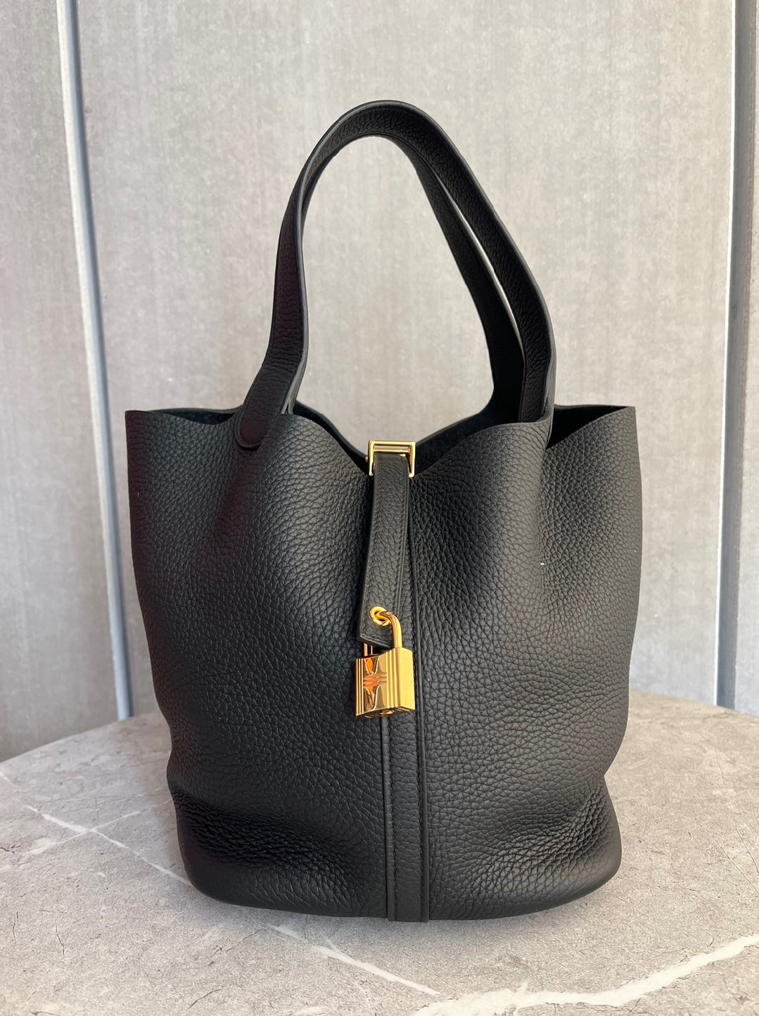 ピコタンロックMM/ノワール/ゴールド金具 #1052