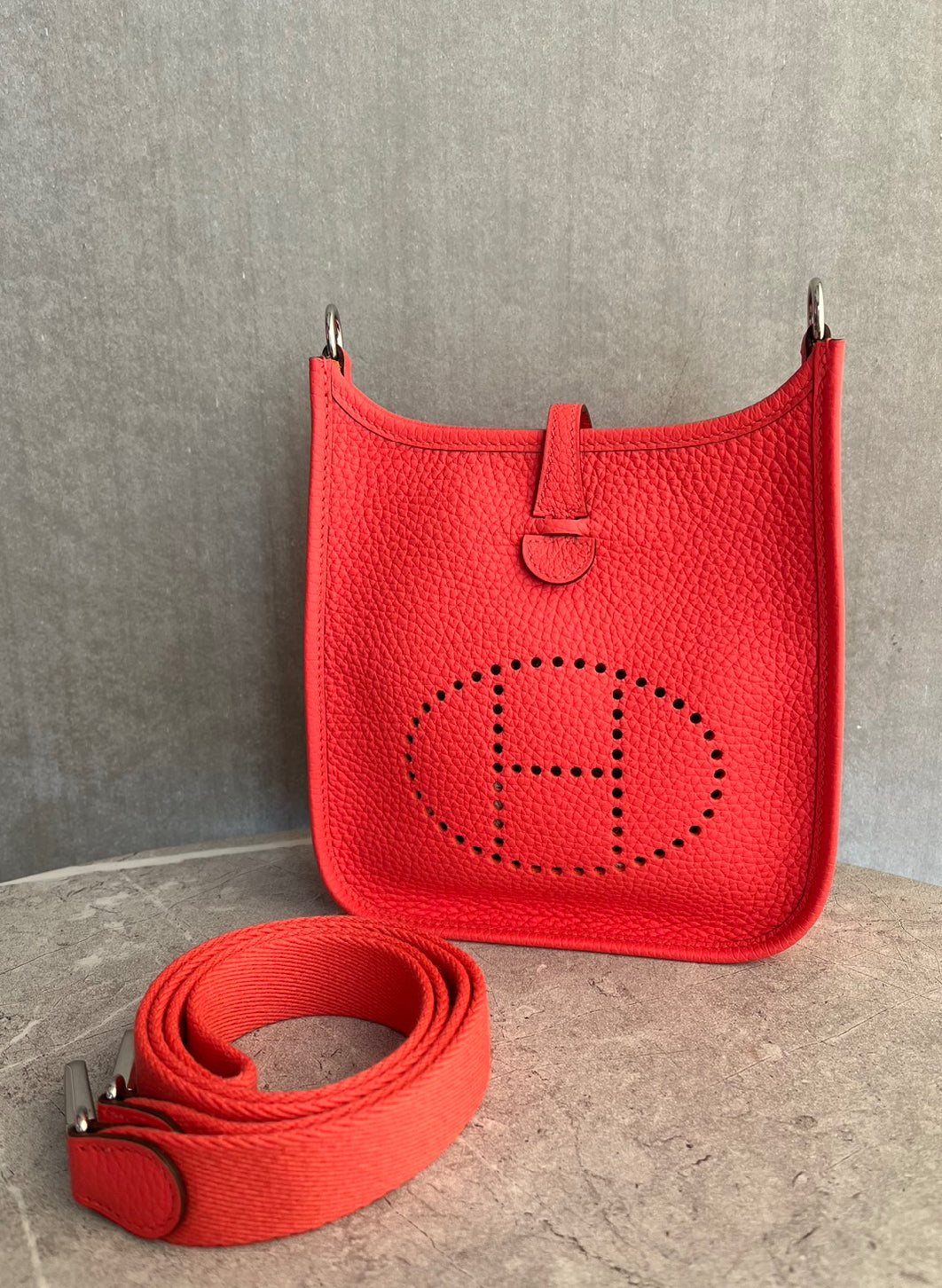 エヴリンTPM/ローズテキサス/シルバー金具 #1037