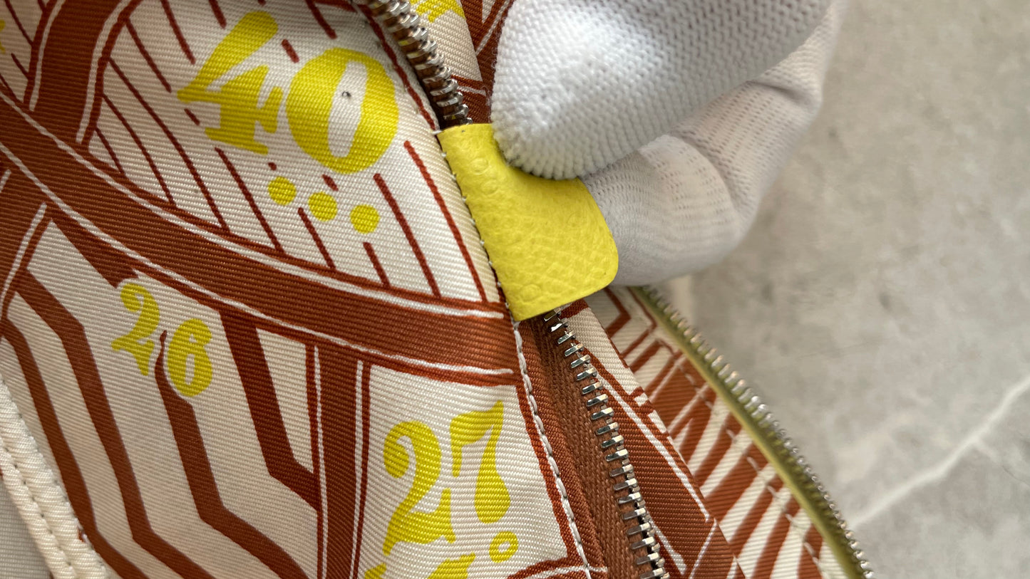 HERMES シルクイン/ロング ライム #2370