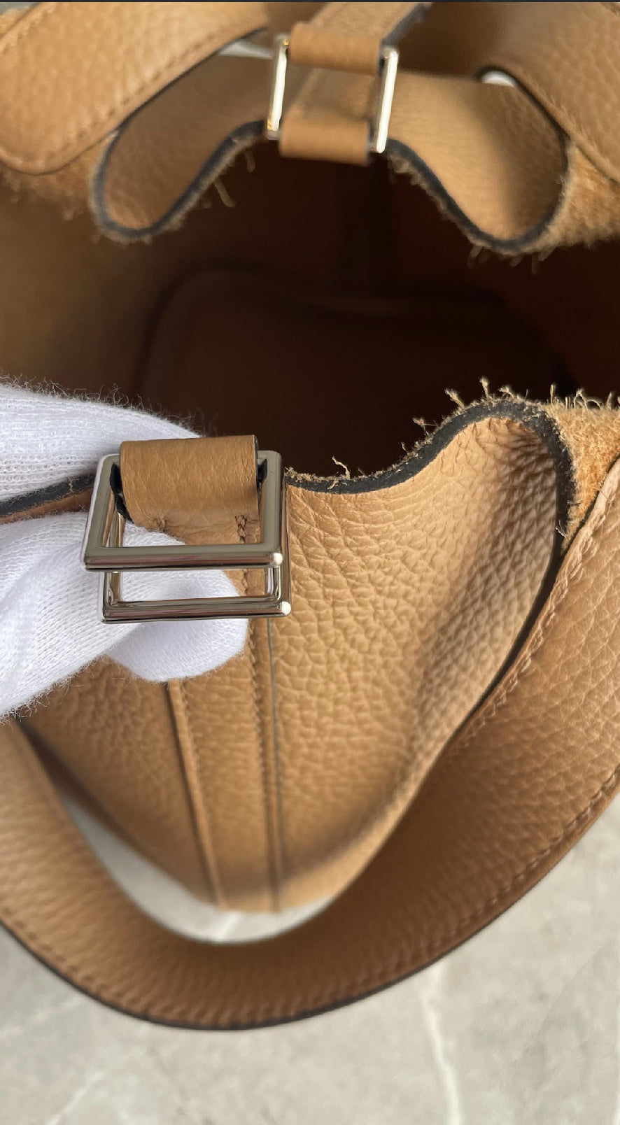 ピコタンロックPM/チャイ/シルバー金具 #1173