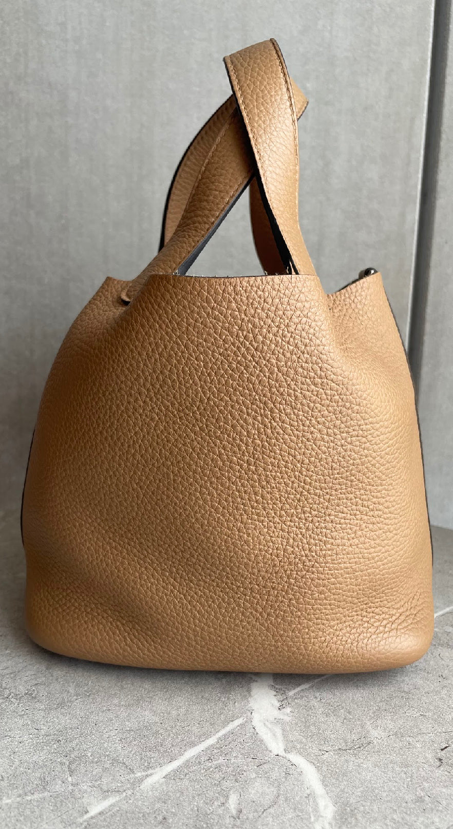 ピコタンロックPM/チャイ/シルバー金具 #1173