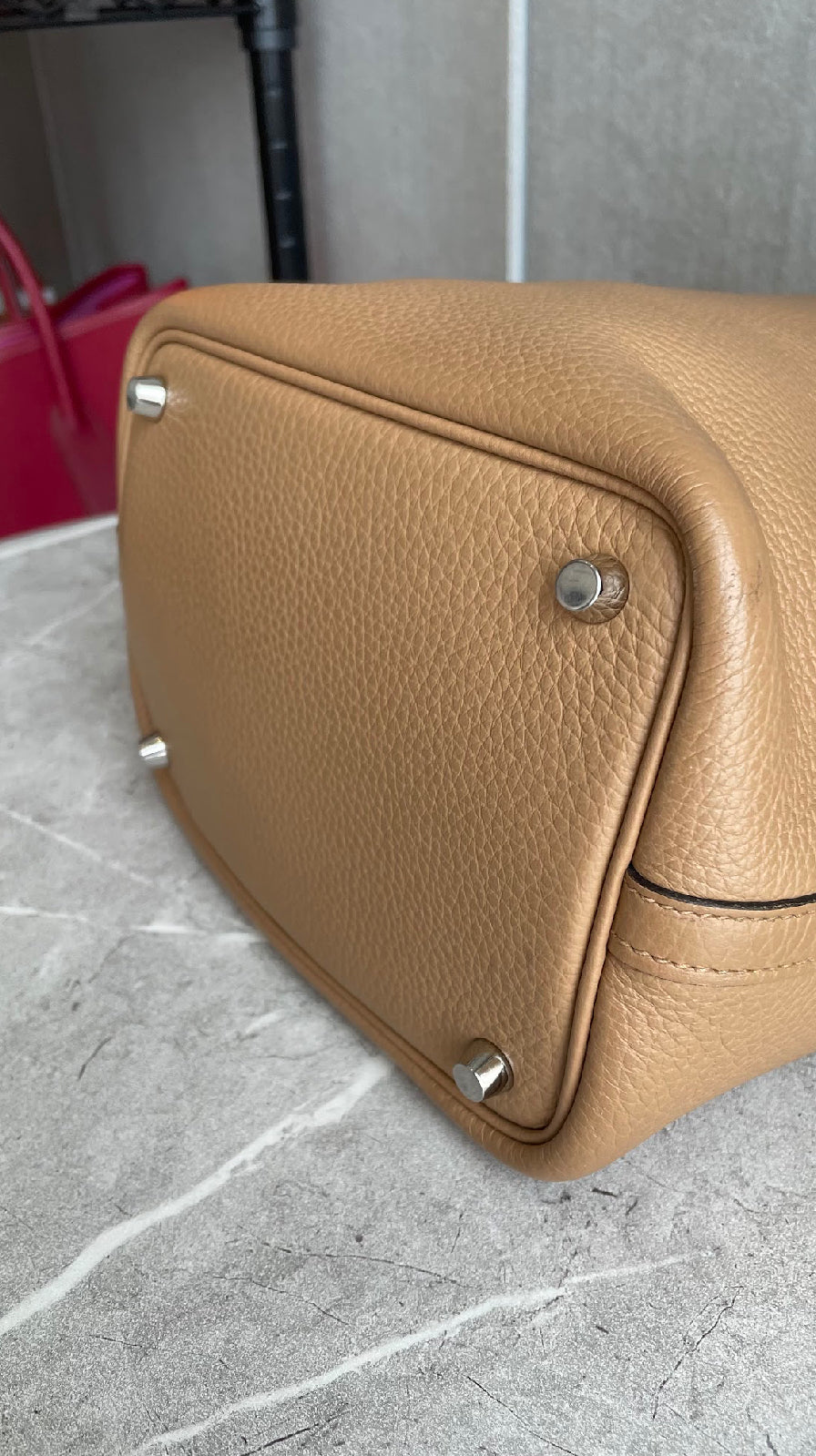 ピコタンロックPM/チャイ/シルバー金具 #1173