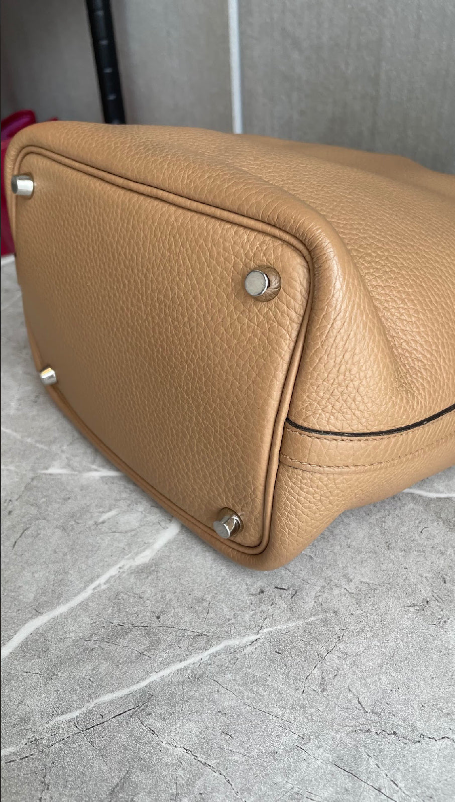 ピコタンロックPM/チャイ/シルバー金具 #1173