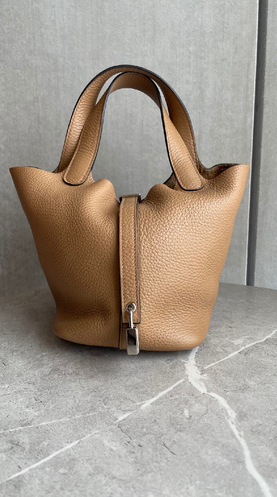 ピコタンロックPM/チャイ/シルバー金具 #1173