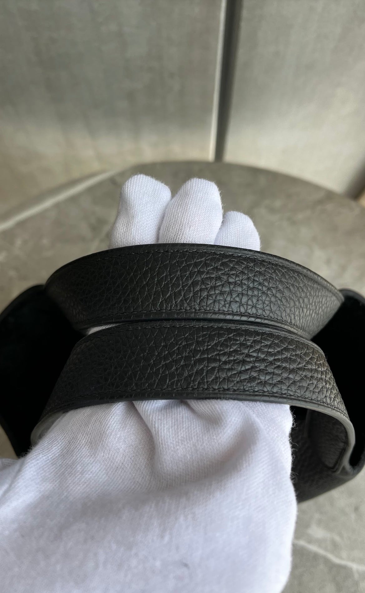 ピコタンロックPM/ノワール/シルバー金具 #1285