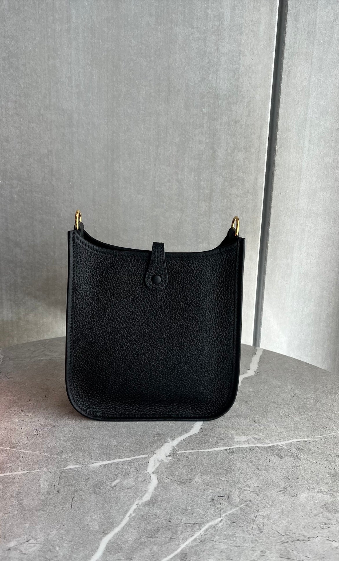 エヴリンtpm ノワール/ゴールド金具 #1251