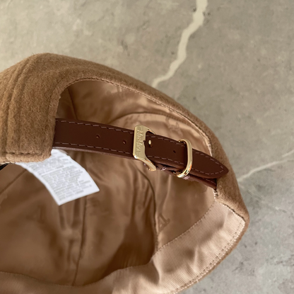Max Mara　58　キャップ/ベージュ　＃2646