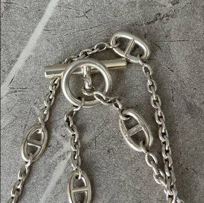HERMES　ファランドールネックレス　116センチ　2584