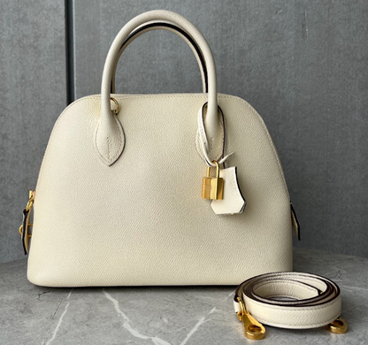 HERMES	ボリード1923 25 ナタ ゴールド金具#2527
