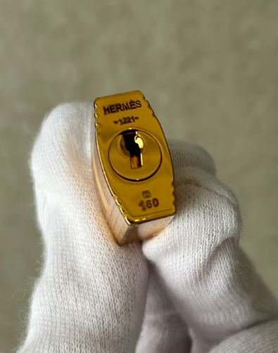 HERMES	ボリード1923 25 ナタ ゴールド金具#2527