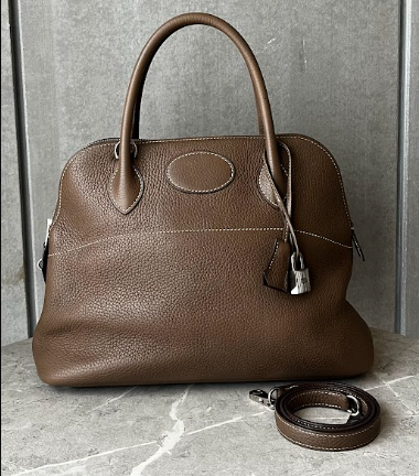 HERMES	ボリード 31 エトゥープ シルバー＃2309