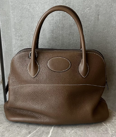 HERMES	ボリード 31 エトゥープ シルバー＃2309