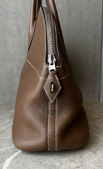 HERMES	ボリード 31 エトゥープ シルバー＃2309