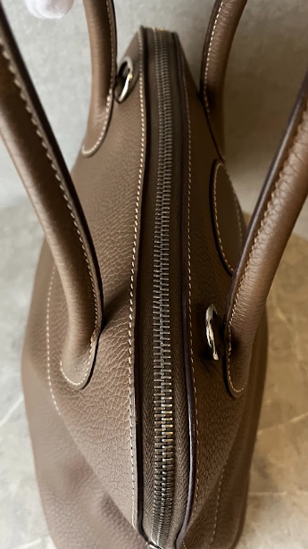 HERMES	ボリード 31 エトゥープ シルバー＃2309