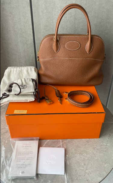 HERMES	ボリード	31 ゴールド ゴールド金具＃2335
