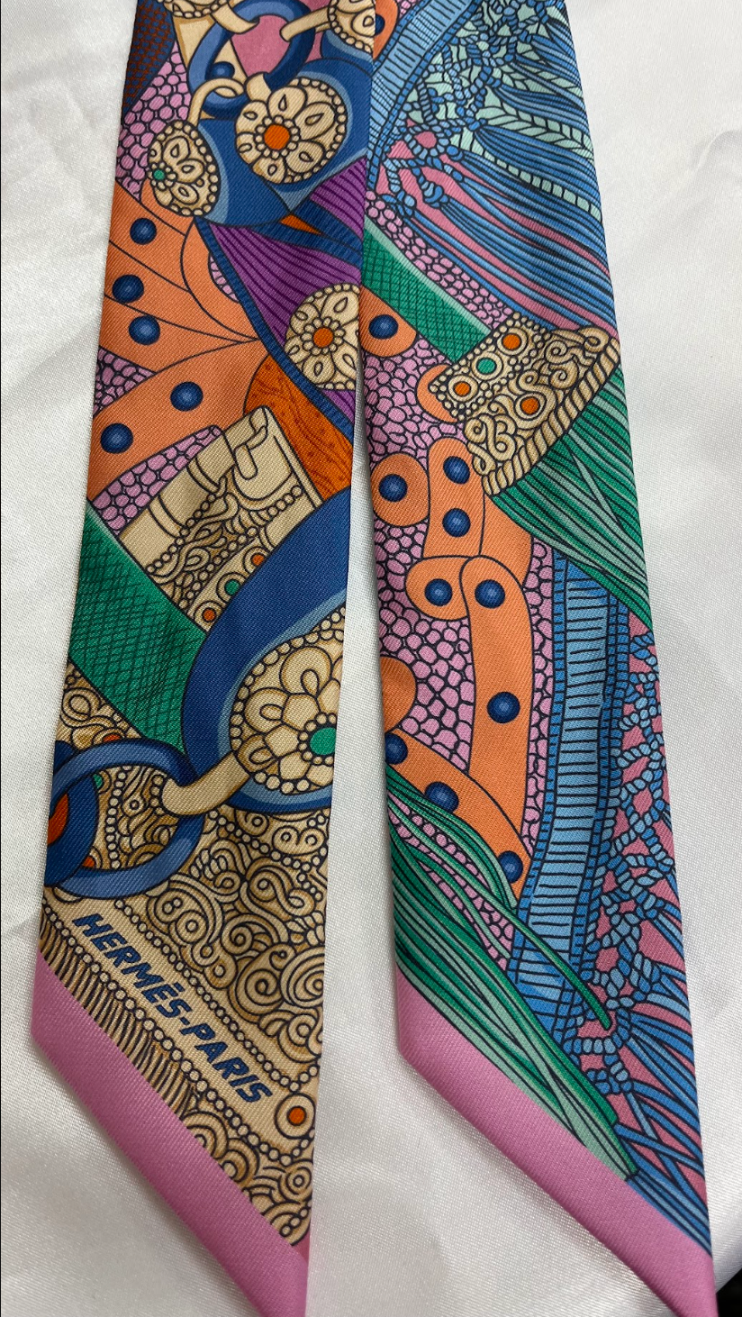 HERMES　ツイリー　selle de digniaire 高官の鞍　＃2498