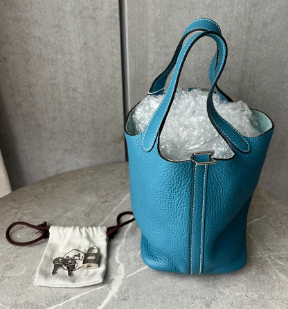 HERMES	 ピコタンロック  PM　ブルージーン#2595
