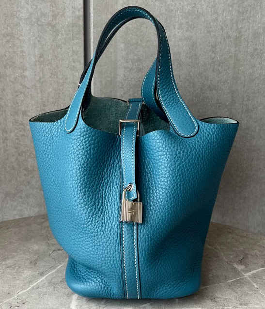 HERMES	 ピコタンロック  PM　ブルージーン#2595