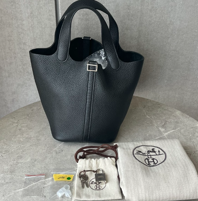 HERMES	　ピコタンロック　PM　ノワール＃2599