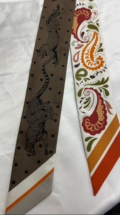 HERMES　ツイリー　GUEPARDS BANDANA　＃2499