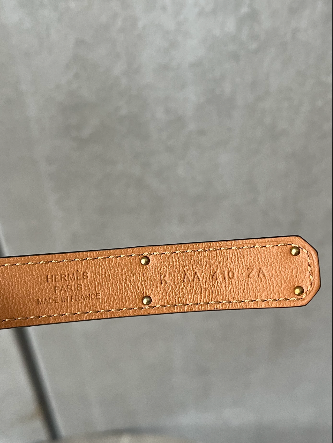 HERMES　ケリーベルト　ノワール　＃2589