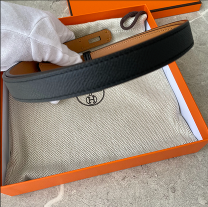 HERMES　ケリーベルト　ノワール　＃2621