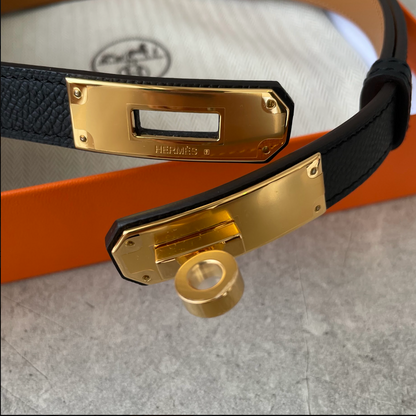 HERMES　ケリーベルト　ノワール　＃2621