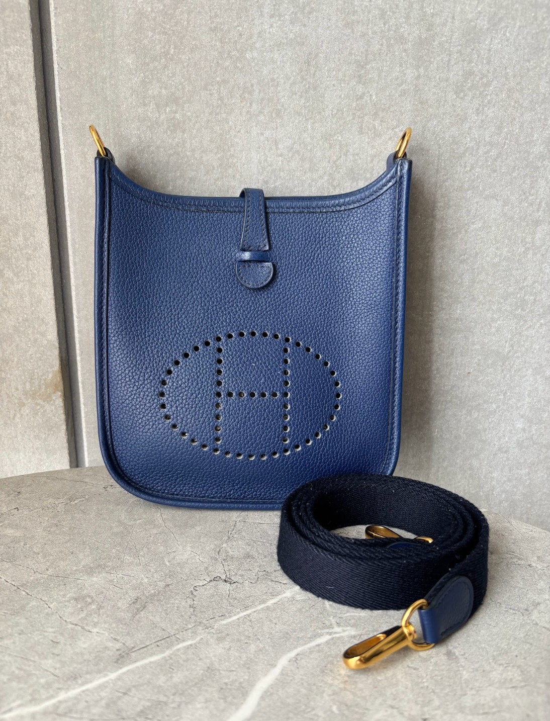 HERMES　エヴリン　TPM　ブルーサフィール　＃2506