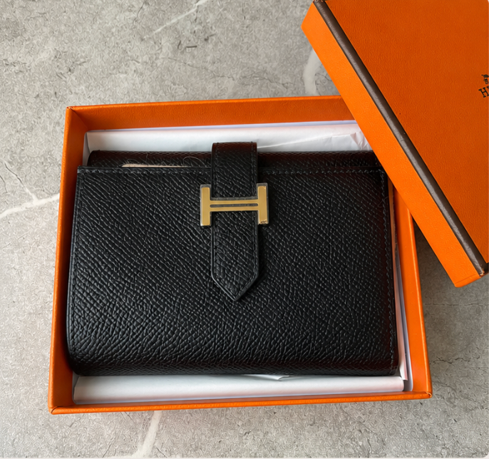 HERMES　ノワール　ベアンコンビネ・ゴールド金具・エプソン　＃2622