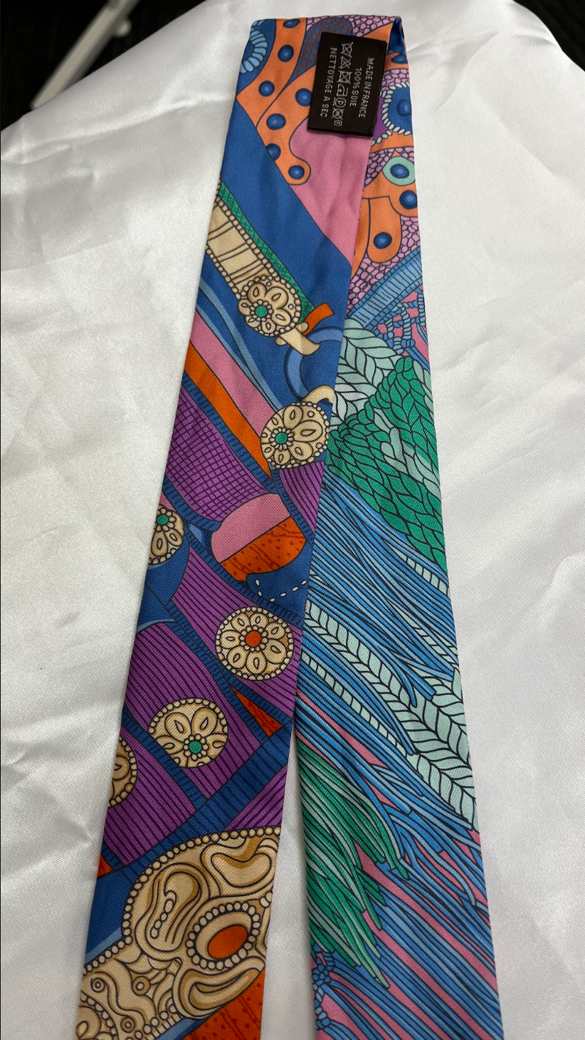 HERMES　ツイリー　selle de digniaire 高官の鞍　＃2498