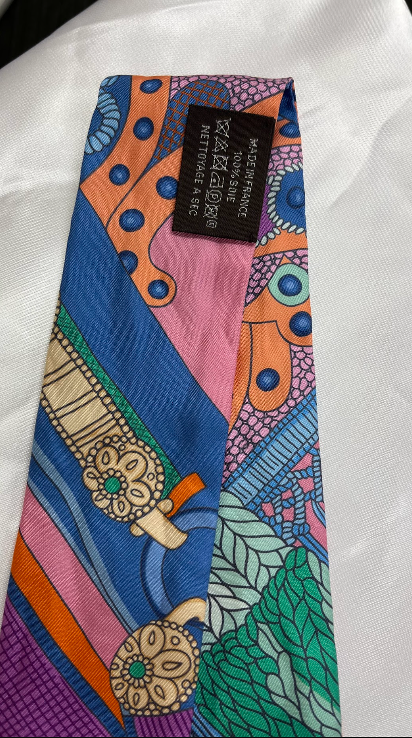 HERMES　ツイリー　selle de digniaire 高官の鞍　＃2498