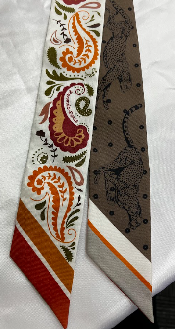 HERMES　ツイリー　GUEPARDS BANDANA　#2499