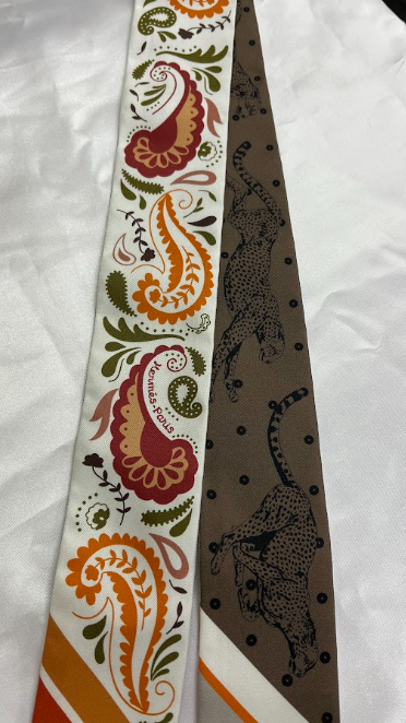 HERMES　ツイリー　GUEPARDS BANDANA　#2499