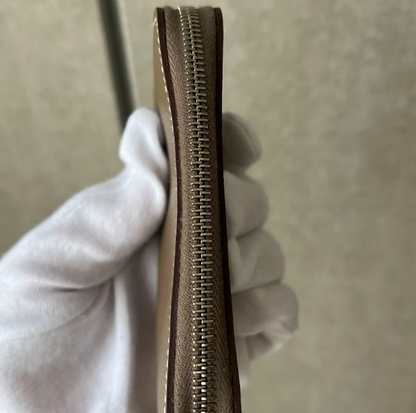 HERMES エトゥープ ジップアンドゴーコンパクト・エヴァーカラー #2601