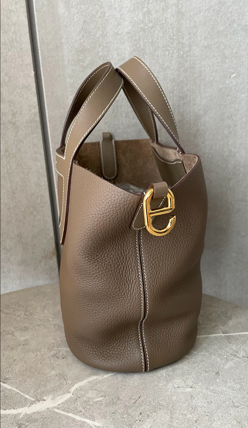 2438 / HERMES / インザループ / MM / エトゥープ