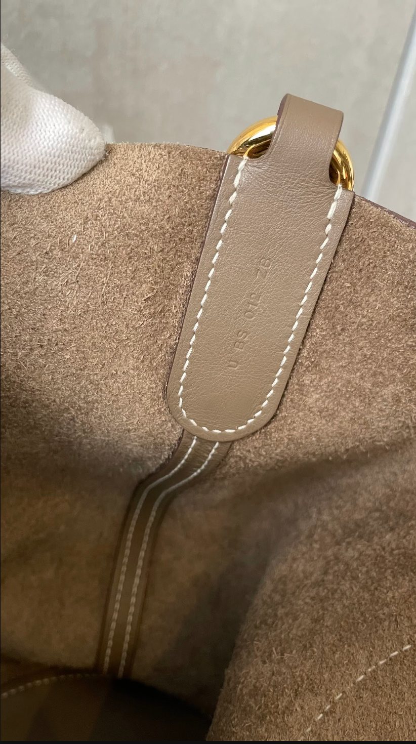 2438 / HERMES / インザループ / MM / エトゥープ
