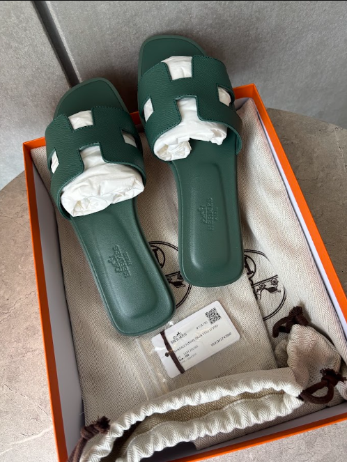 2712 HERMES オランサンダル 36 ヴェールジャングル
