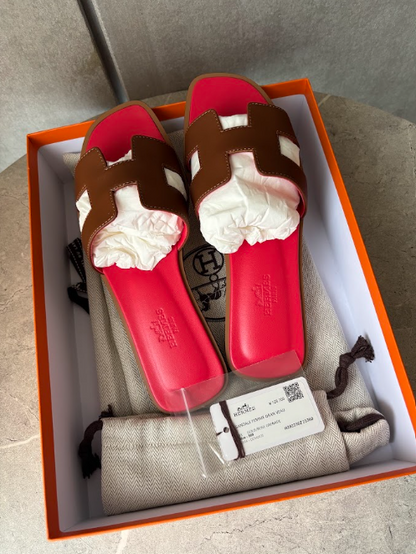 2715 HERMES オランサンダル 36 ゴールド