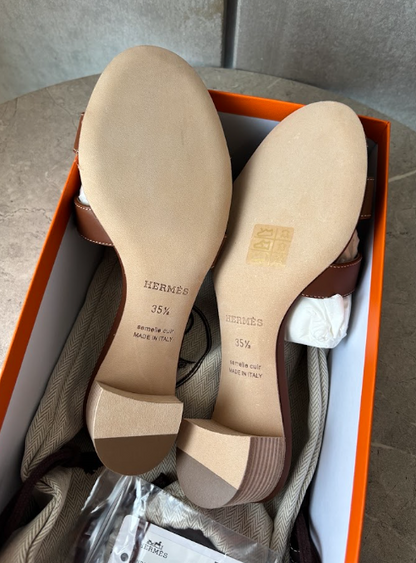 2716 HERMES オアジス 35.5 ゴールド